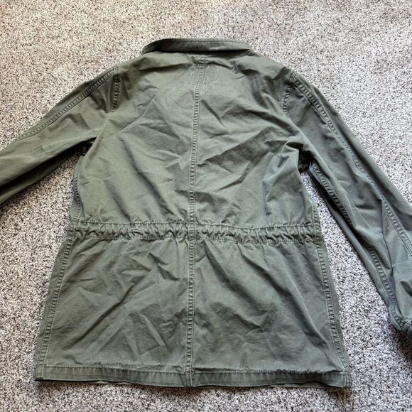 Madewell XS Military Green cargo jacket olive utility Good condition. - Picture 12 of 15